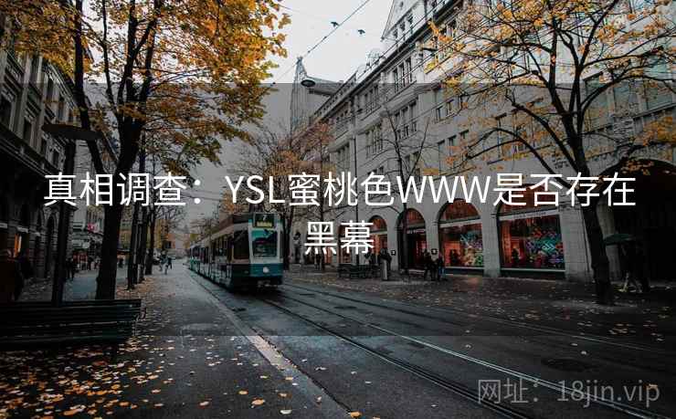 真相调查:YSL蜜桃色WWW是否存在黑幕